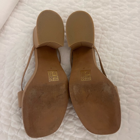 Jeffrey Campbell Tan Heeled Shoes Modern Design - Picture 3 of 3